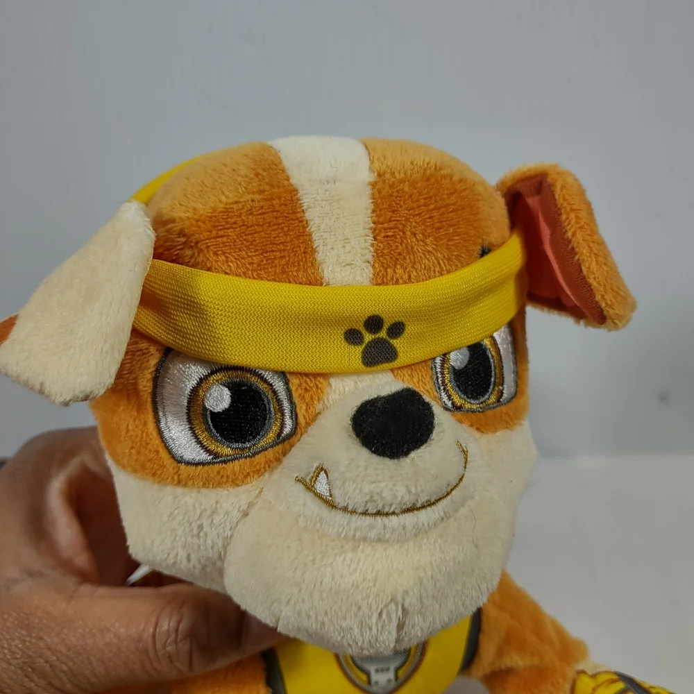 ✓Paw Patrol Rubble Nickelodeon, Bulldog Plush  7in - Picture 6 of 13